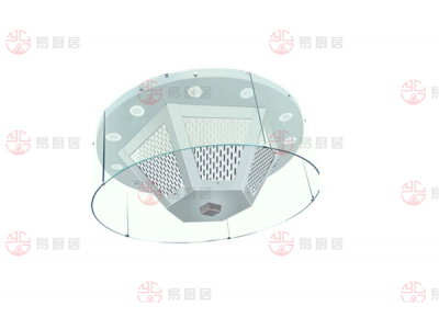 玻璃圆心烟罩